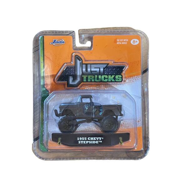 NEW! 2015 Jada Just Trucks 1955 Chevy Stepside Truck. Wave10. Grey. Die cast - Picture 1 of 2